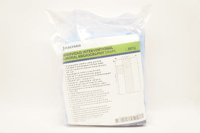 Halyard Femoral 89751 Impervious Interventional Angiography Drape 87 x 135inch